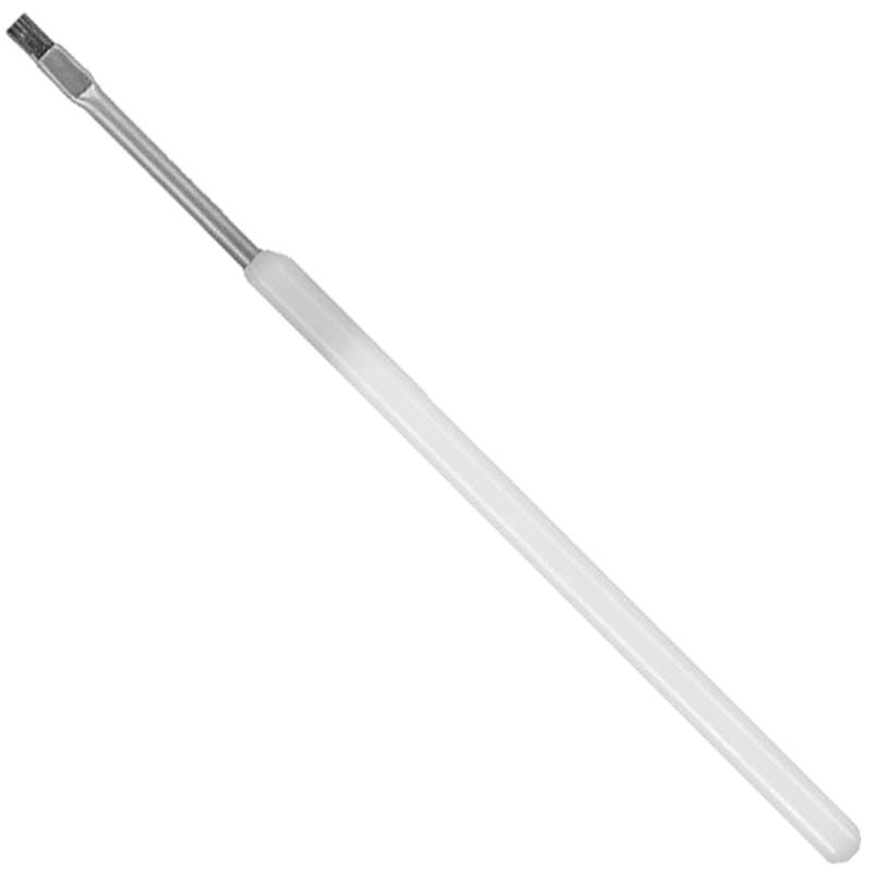 Brushes, Instrument Cleaning, Straight, Acetal Handle, SS Bristles, 5.75" OAL
