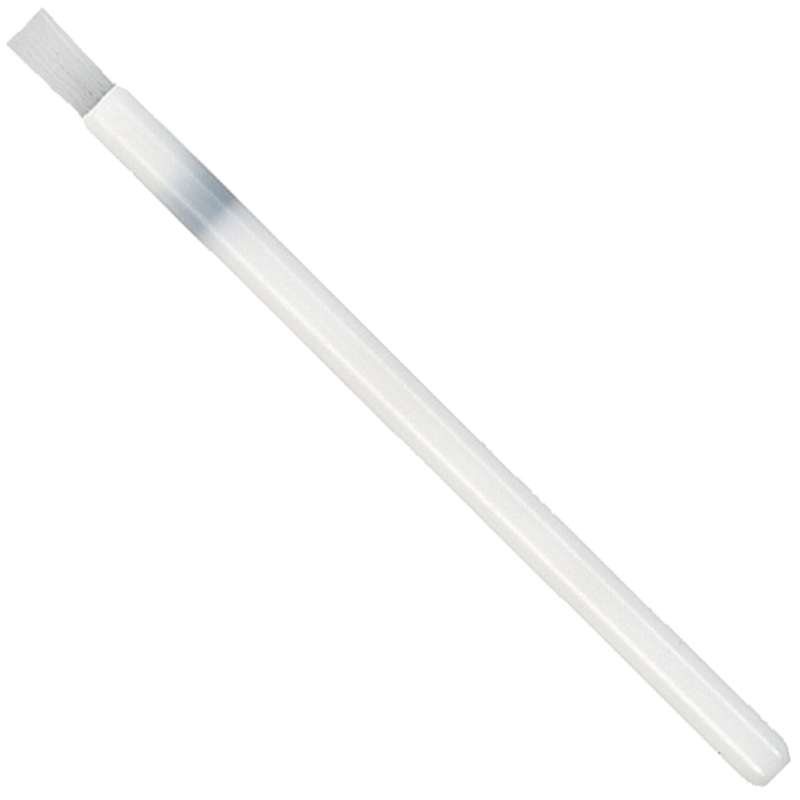 Brushes, Heat Resistant, Straight, 0.5"x0.25" Tip, Acetal Hdl, Nylon Bristles, 4.5"L
