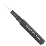 Spatula, Mini, Straight, 0.10" Tip, Aluminum Handle, 2.5"L, Black, 260 Series redirect to product page