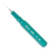 Spatula, Mini, Straight, 0.005" Tip, Aluminum Handle, 2.5"L, Teal, 260 Series redirect to product page