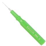Spatula, Mini, Straight, 0.02" Tip, Plastic Handle, 2.5"L, Green, 260 Series redirect to product page