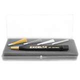 Brush Set, Scratch, Straight, Brass, Steel, Nylon, Fiberglass, Plastic Hdl, 4.75"OAL redirect to product page