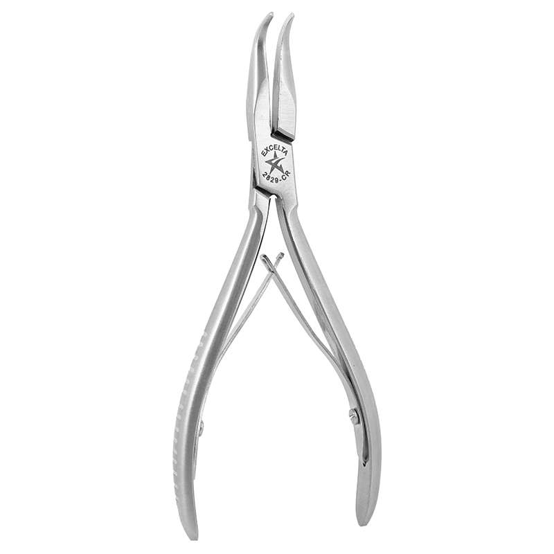ESD-Safe Cleanroom Pliers, Medium, Stainless Steel, Tip Size .050" x .085", 5.75" Overall Length