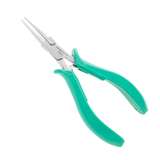 Pliers, Medium Round Nose, Smooth, 1.182" Jaw, 5.75" OAL, Stainless Steel redirect to product page