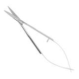 Scissors, Micro, Self-Opening, 0.63" Blade, Stainless Steel, 4.5" OAL, Straight Series redirect to product page