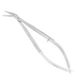 Scissors, Self-Opening, 45-Deg, 0.5" Blade, Stainless Steel, 3.75" OAL, Angled Series redirect to product page