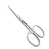 Scissors, Medical Grade, 17-Deg, Curved, 0.88" Blade, Stainless Steel, 3.13" OAL redirect to product page