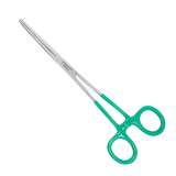 Hemostat, 8" 30° Curved, Stainless Steel, Vinyl-Coated Handle redirect to product page