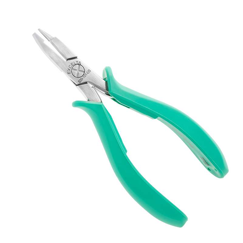 Forming Pliers, Small, Convex/Concave Nose, 0.12" Dia., 5.25" OAL, Carbon