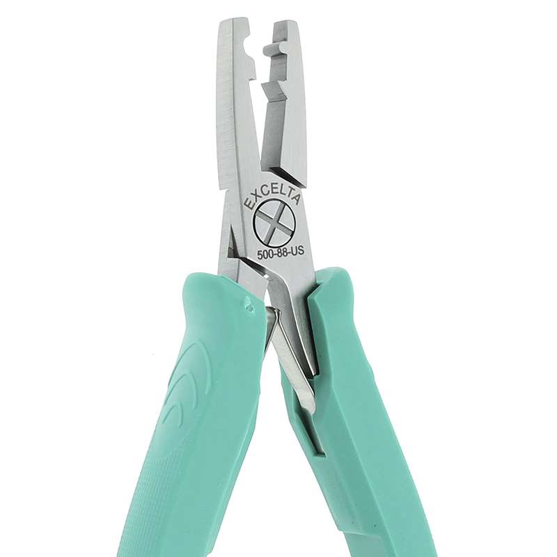 Pliers, Cut & Form Dog Leg, 1st bend 0.125 from body, For Radial Leads, SS, 5"OAL