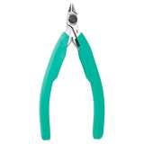small slim line flush cutter with teal grip redirect to product page