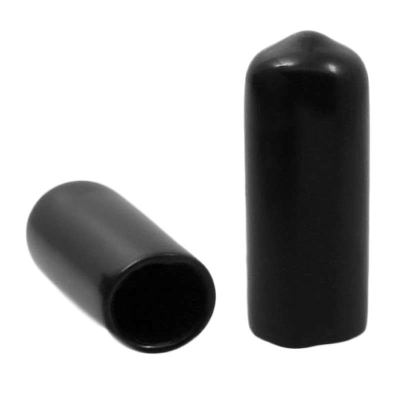 25 Pack of Black Tip Protectors for Cutters/Large Geomotery/Cutting Tweezer Tips