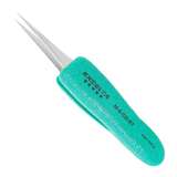 Tweezers, Mini Straight, Tapered Ultra Fine Point, Cobalt, Ergo, 3.63" OAL redirect to product page