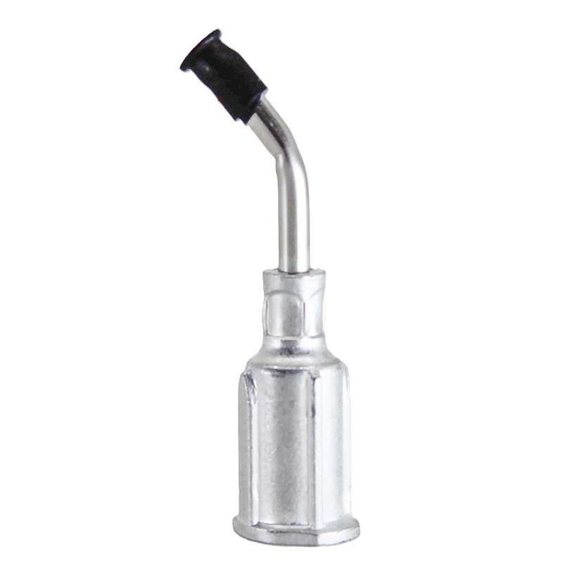Vacuum Probe, Cup, 30 degree Bent Black Buna-n, 0.13" dia., 1" OAL