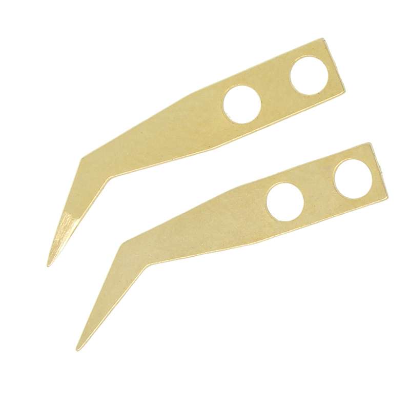 Replacement Tips, For RCL Meter TM-500, .01" x .012", Bent 45-Degree