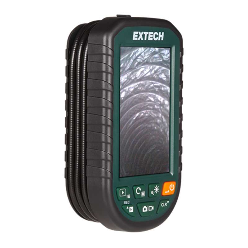 Compact Video Borescope with Optional Environmental Sensors