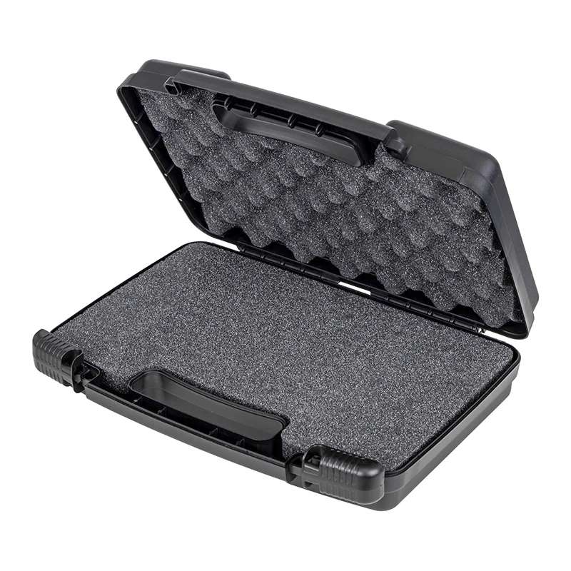 Storage Case, 14.0", 35.56 cm, Black, with Convoluted Foam, Lid and Dived Foam Base, 14 per Case