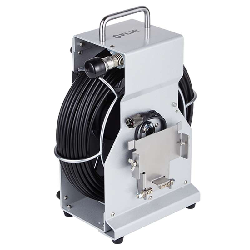 Plumbing Spool with 30mm × 30m Camera Probe and 512Hz Sonde Transmitter