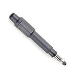 Banana Plug with Lucel Acetal Polymer, Snap-In Mount, 2.56" redirect to product page