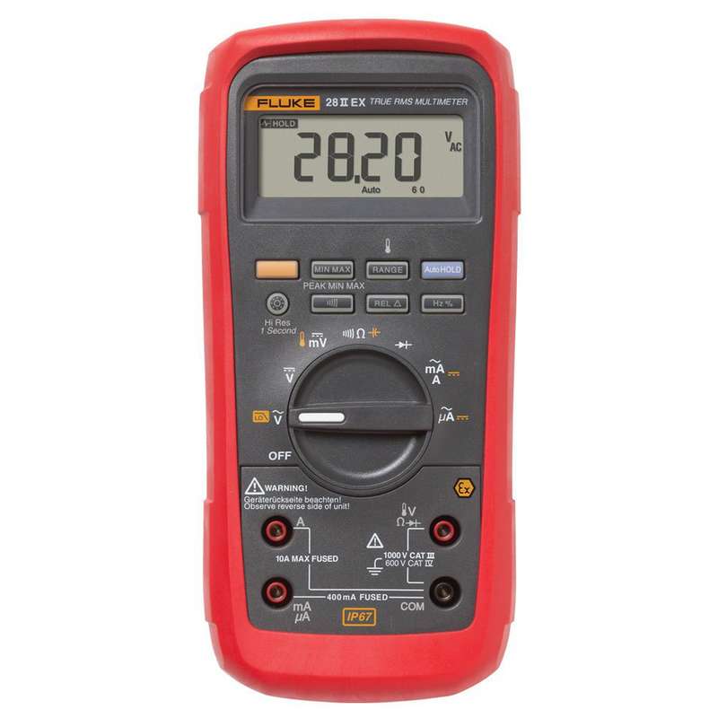 Intrinsically Safe True RMS Digital Multimeter
