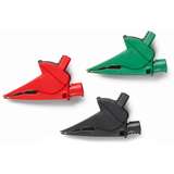 Alligator Clips Rated CAT III 1500 V / CAT IV 1000 V for High-Voltage Environments redirect to product page