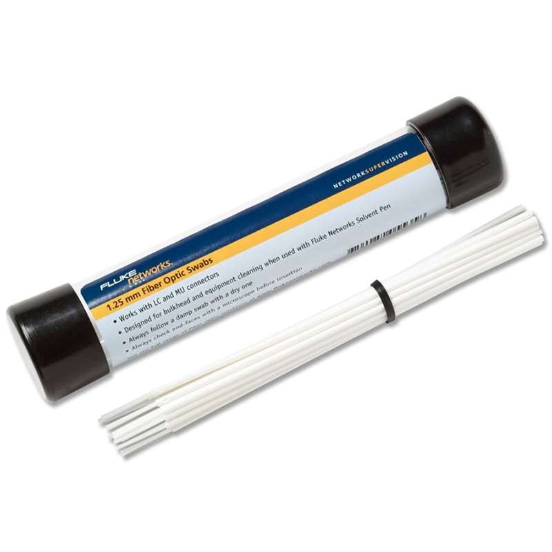 Fiber Optic Cleaning Swabs, 1.25mm Diameter