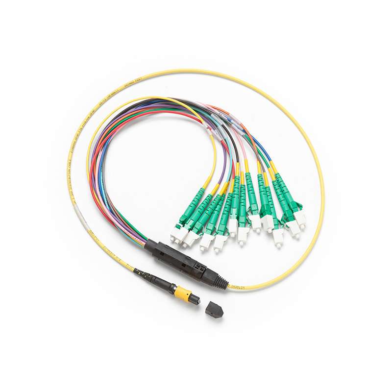 1 M Breakout Cord For SM MPOAPC Unpinned LCAPC Connector