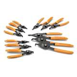 Ring Pliers Set, 12 Piece, Convertible Push Button Snap redirect to product page