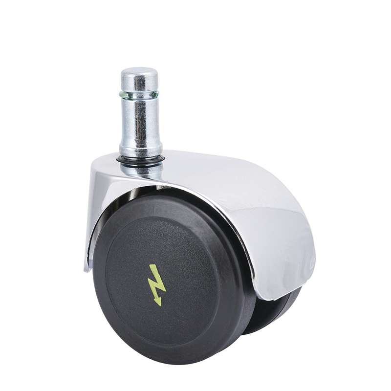 Conductive Soft Dual Wheel Braking Caster
