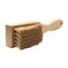 Scratch Brush, Anti-Static, Horse Hair, Wood Handle, 8" Length, 5 x 9 Row