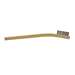 Scratch Brush, 3x7 Row, 0.006" Dia, SS Bristle, Plywood Handle