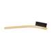 Scratch Brush, Nylon, Plywood Handle, 4x9 Row, 0.018" Diameter