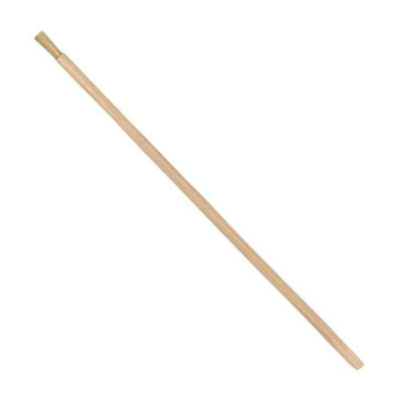 ESD-Safe Orange Stick Brush with 1/2" Horse Hair Bristles, 7" Wood Handle