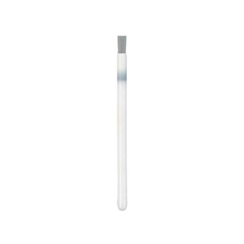 Cleanroom Autoclavable Applicator Brush with High Temp Glue, 1/2" Nylon Bristles, and 4-1/2" Delrin™ Plastic Handle