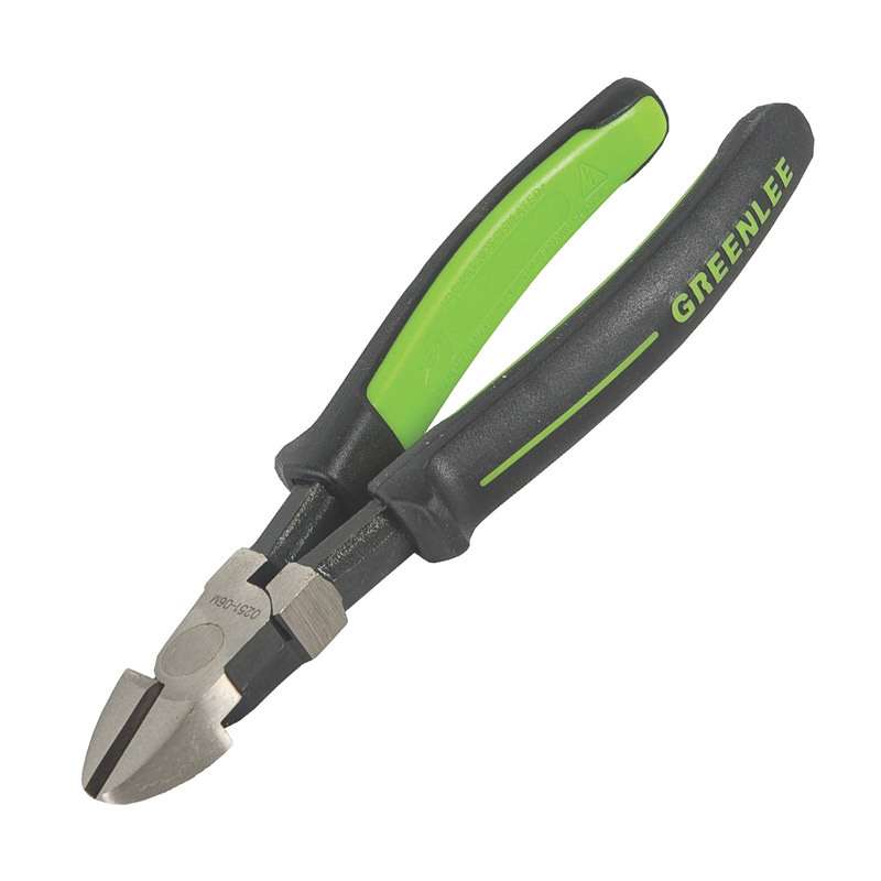 Diagonal Cutting Pliers with Molded Ergo Grip, 6-1/8" Long
