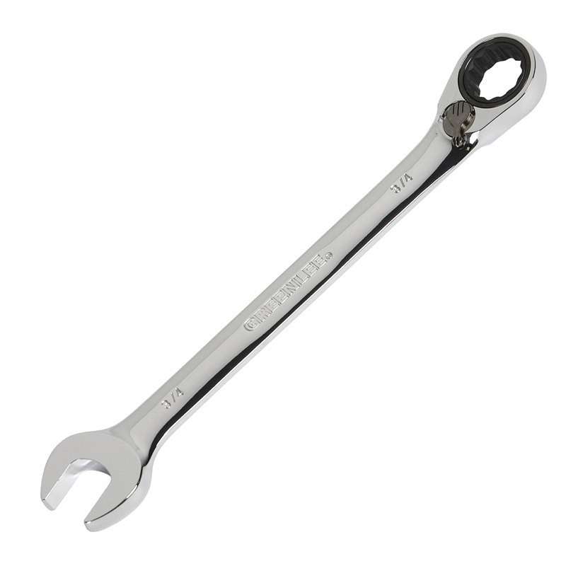 3/4" Combination Ratcheting Wrench, 9-3/4" Long
