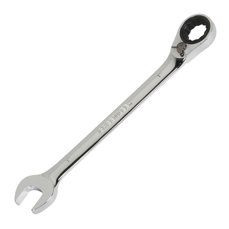 1" Combination Ratcheting Wrench, 12-11/16" Long