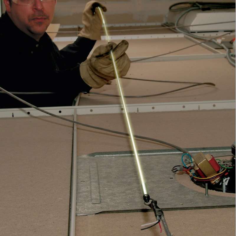 Glo Stix 15' Kit, Includes Three 5' Glo Stix, Bullet Nose and Hook Nose Tip