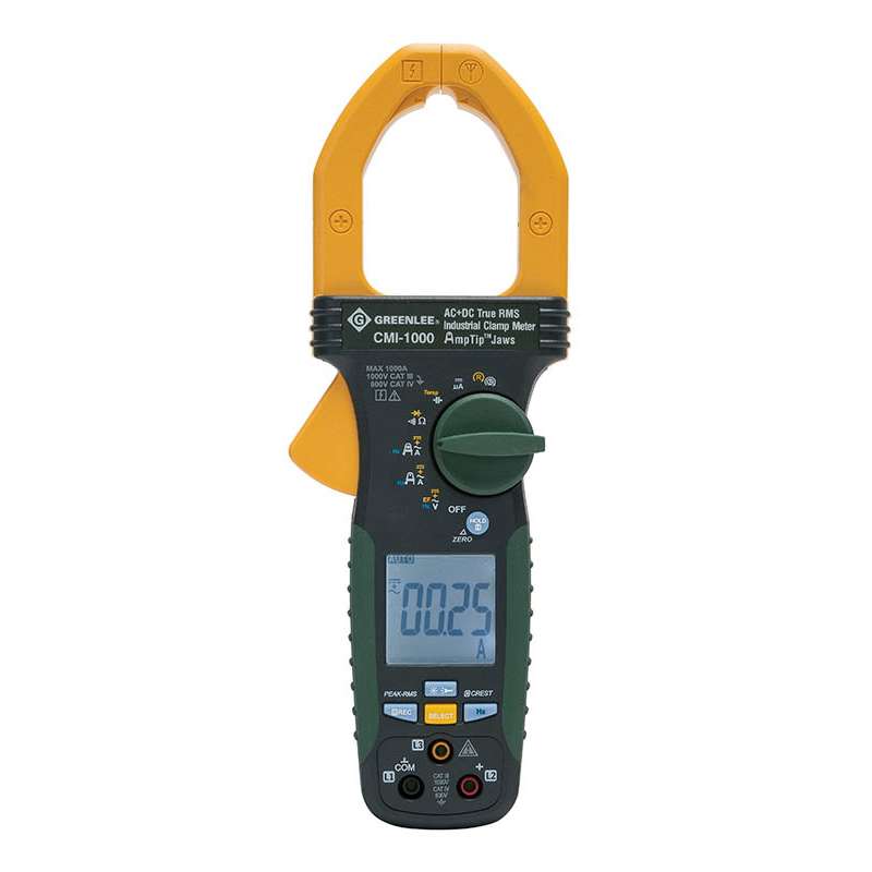 Clamp Meter, Power Source Battery, LCD
