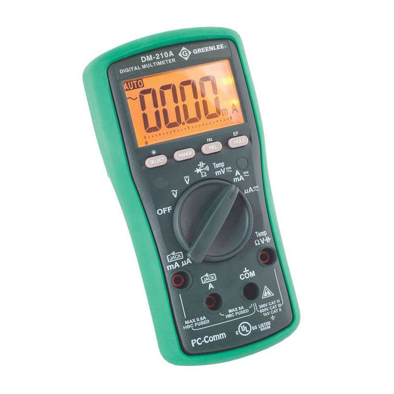 Digital Multimeter with Auto and Manual Ranging Operation and Non-Contact Voltage Detection
