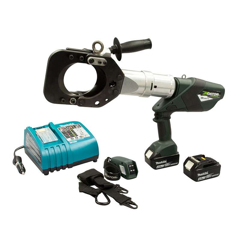 105mm Gator® Guillotine Remote Cable Cutter with 12V Charger