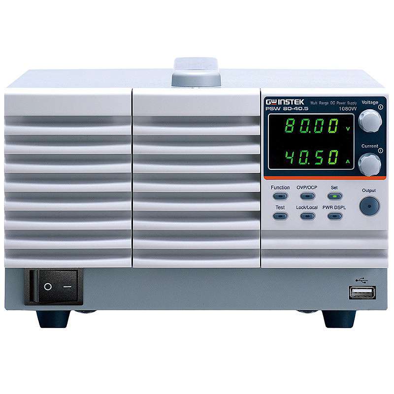 DC Power Supply, Single CH, Multi-Range Switch, 80V, 40.5A, 1080W, PSW Series