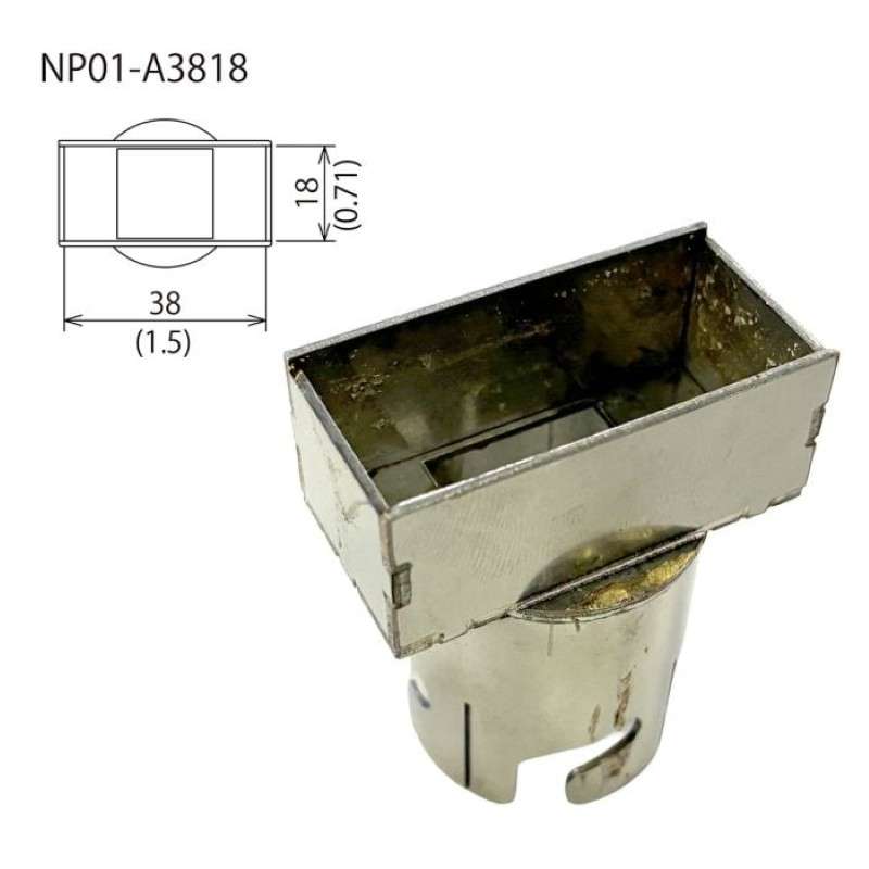 A38x18mm 28 Pin Nozzle for FX-310 Wave Soldering Pot