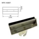 A68x7mm, 50 Pin Connector Nozzle For FX-310 Soldering Pot redirect to product page