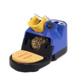 blue holder with yellow receptacle redirect to product page