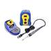 Digital Soldering Station with Rotary Encoder, Blue/Yellow Housing