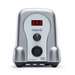 Digital Soldering Station with Rotary Encoder, Titanium Silver Housing