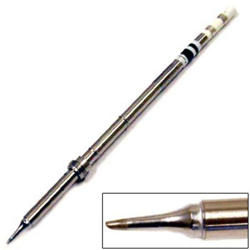 T17 Series 45° Face Tinned Beveled Solder Tip for FM-2026 Station with N2, 11.5mm x 1.00mm