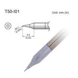 Soldering Tip, Micro Conical, R0.1 x 5.5mm, FX-9703/9704 redirect to product page