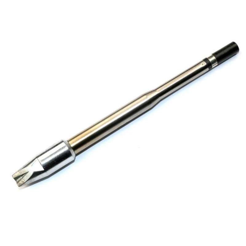 TX2 Series Chisel Soldering Tip with V-Groove, 6mm x 13mm